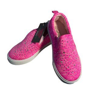 Girls Pink Slip-On Shoes Sz 10 Casual Shoe